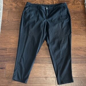 Lane Bryant Women’s Pants Size 22 Black Straight Leg Plus Size Casual
